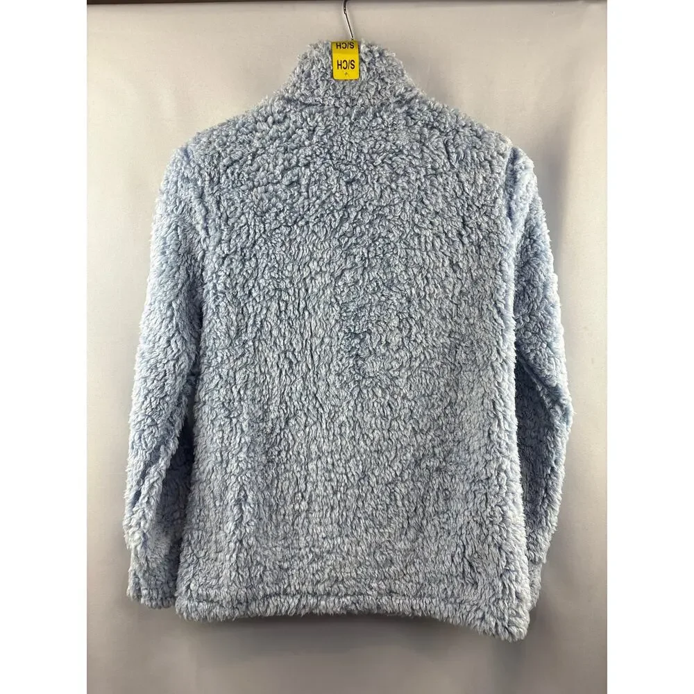 Women’s Weatherproof Vintage Small Periwinkle Sherpa Pullover